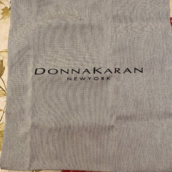 Authen Donna Karan Dust Protection Bag for Purses, Shoes 13.5"w x15.5"h Gray NEW - Picture 2 of 3